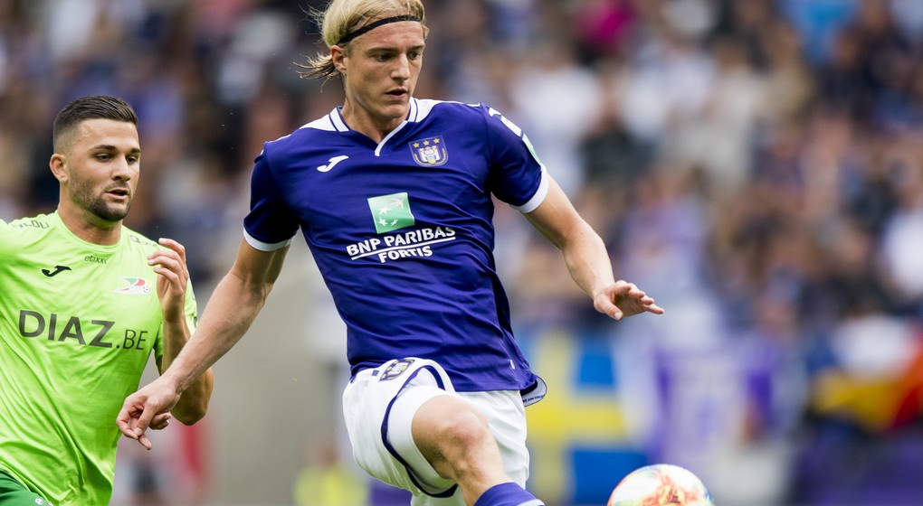 Sebastiaan Bornauw RSC Anderlecht - Belga Jasper Jacobs