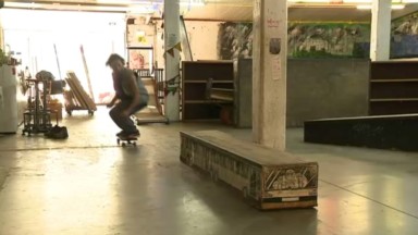 Un “skate-café” créé par des bénévoles sur le site de l’allée du Kaai