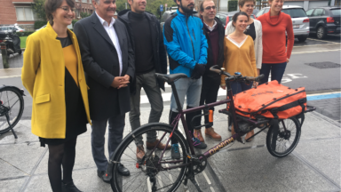 Woluwe-Saint-Pierre : des coursiers à vélo pour l’administration de la commune