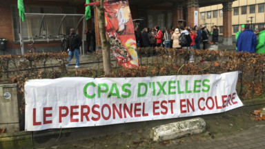 Un deuxième service du CPAS d’Ixelles se croise les bras