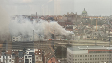 Un important incendie a eu lieu près de la Gare du Nord