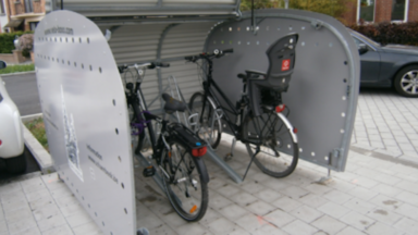 La commune de Schaerbeek installe 20 box à vélos supplémentaires
