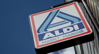 Supermarché Aldi - Belga Virginie Lefour