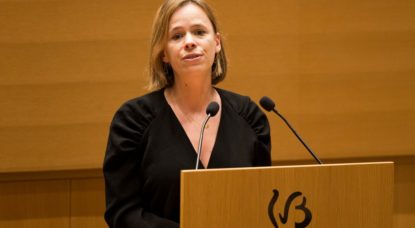 Caroline Désir - Ministre de l'Education Fédération Wallonie-Bruxelles - Belga Nicolas maeterlinck