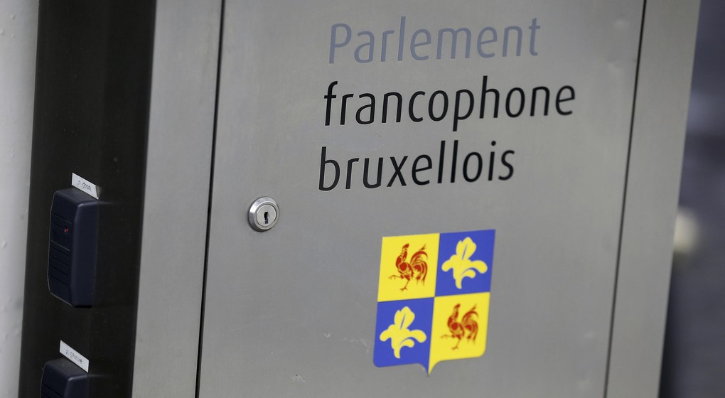 Logo - Parlement francophone bruxellois Cocof - Belga Nicolas Maeterlinck
