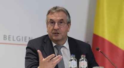 Pierre-Yves Jeholet - Ministre-président Fédération Wallonie-Bruxelles - Belga Pool Olivier Hoslet