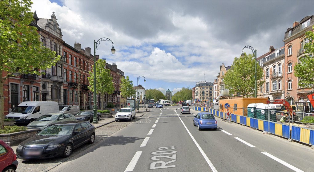 Boulevard Leopold II - Capture Google Street View