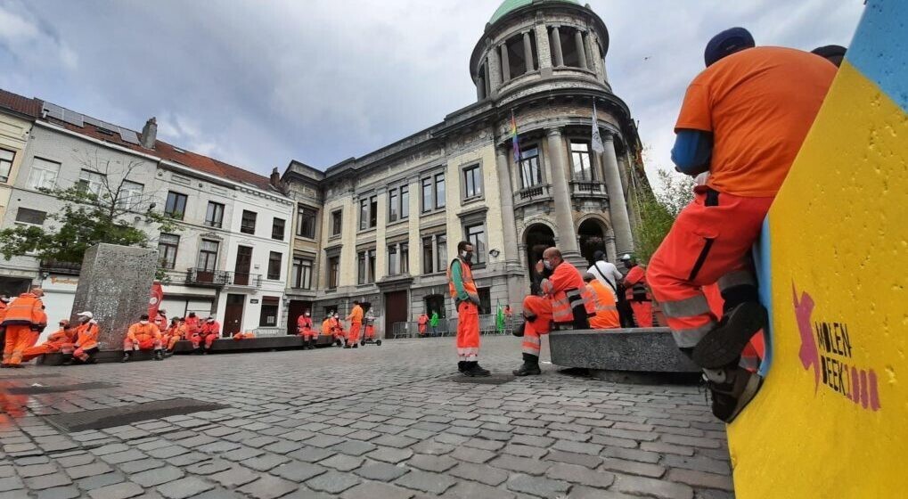 Agents Propreté publique en arrêt de travail Molenbeek - Yannick Vangansbeek BX1