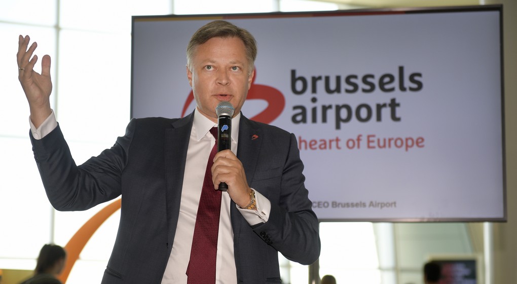 Arnaud Feist CEO Brussels Airport - Belga Yorick Jansens