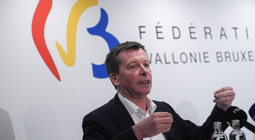 Frédéric Daerden Ministre du Budget Fédération Wallonie-Bruxelles - Belga Laurie Dieffembacq