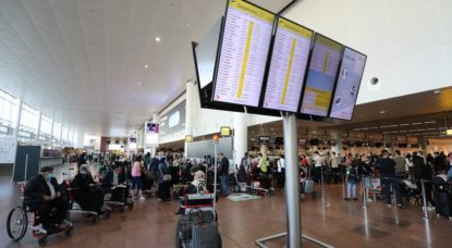 Hall de l'aéroport Zaventem Brussels Airport Post Covid-19 - Juin 2020 - Belga Bruno Fahy