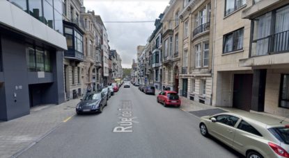 Ixelles Rue de Tenbosch - Google Street View