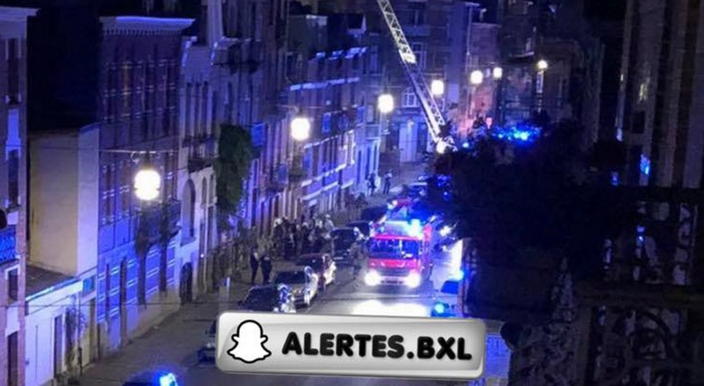 Pompiers - Incendie Rue des Paquerettes Schaerbeek - Facebook Alertes Controles de Police Infos Bruxelles
