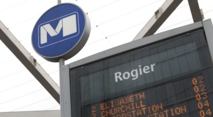 Station de métro Rogier - Belga Paul-Henri Verlooy