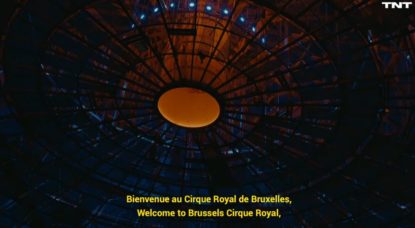 Toit Cirque Royal de Bruxelles - Vidéo Coulisses Facebook