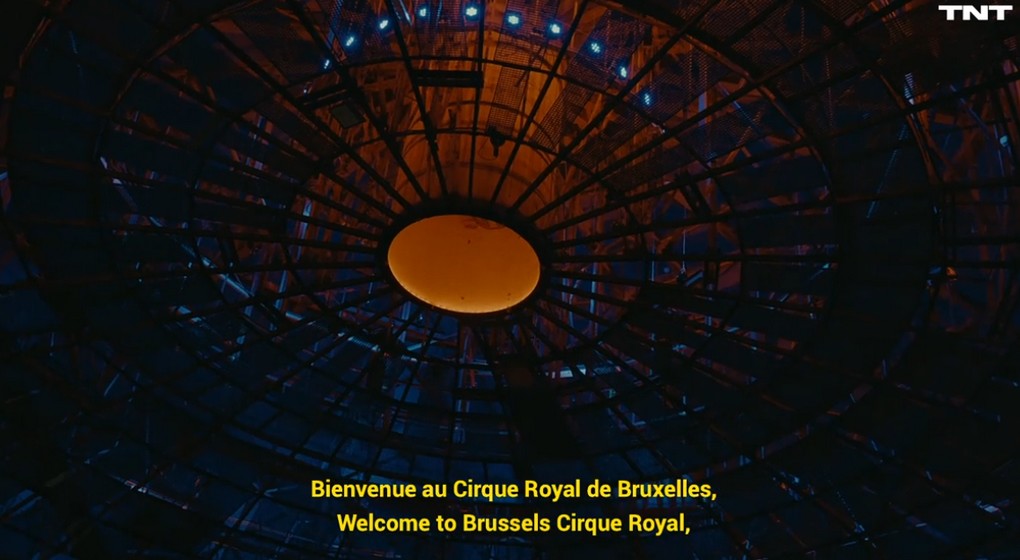 Toit Cirque Royal de Bruxelles - Vidéo Coulisses Facebook