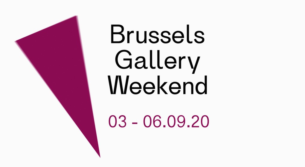 Affiche Brussels Gallery Weekend 2020
