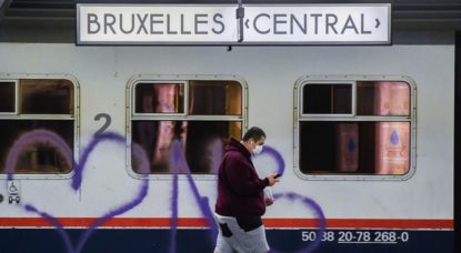 Gare Bruxelles Central SNCB - Belga Laurie Dieffembacq