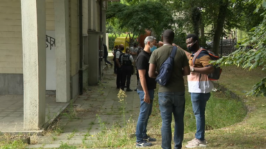 Evere : la police bloque l’accès d’un bâtiment rue du Destrier à la Voix des sans-papiers