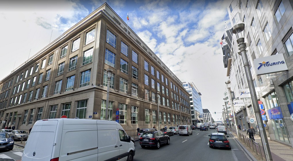 Siège Petrofina Rue de la Loi - Google Street View