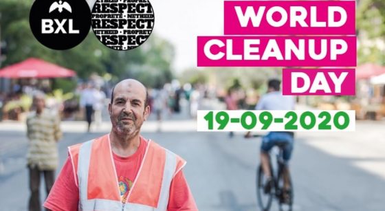 World Clean Up Day Service Propreté - Ville de Bruxelles