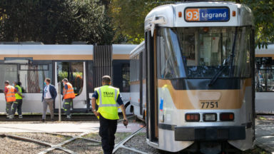 Deux trams sont entrés en collision ce vendredi à Bruxelles : 7 blessés légers