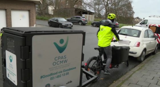 CPAS Berchem Urbike Livraison repas à vélo - BX1