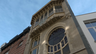 Ixelles : la rénovation de la façade de la maison Delune est terminée
