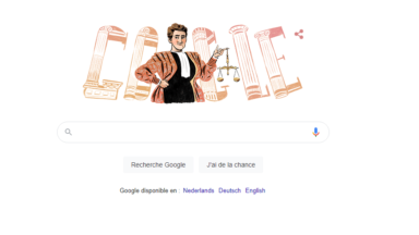 Google met en avant la Bruxelloise Marie Popelin sur sa page d’accueil belge