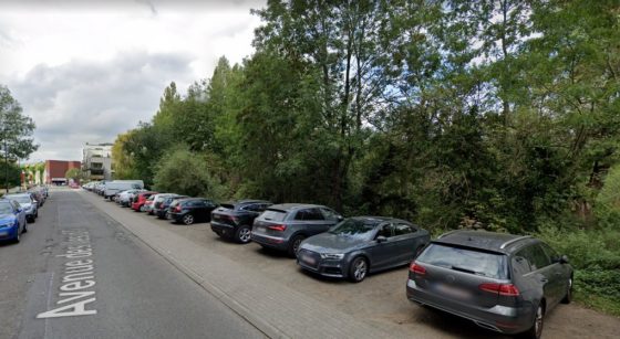 Woluwe Saint-Lambert Avenue des Iles d'Or Futur parc - Google Street View