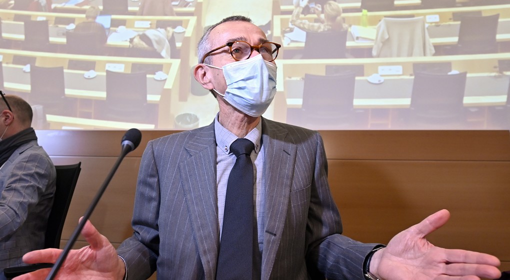 Frank Vandenbroucke Ministre de la Santé - Belga Eric Lalmand