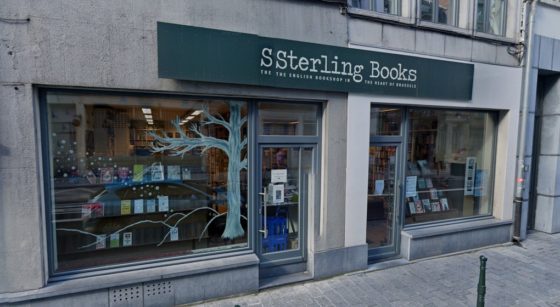 Magasin Sterling Books Bruxelles - Google Street View