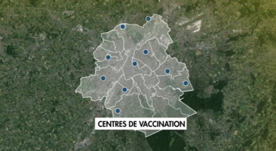 Centres de vaccination Covid-19 Région bruxelloise - Carte BX1