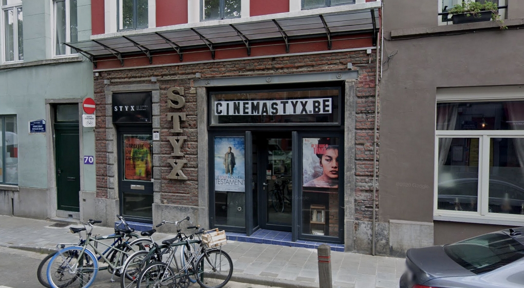 Cinéma Styx Ixelles - Capture Google Street View
