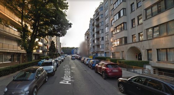 Avenue de l'Orée Bruxelles - Capture Google Street View