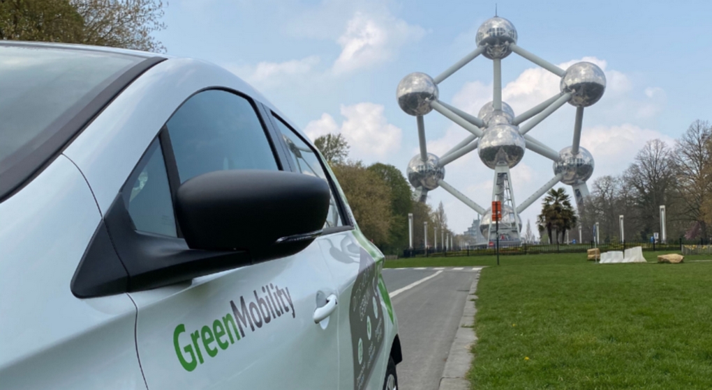 Voiture partagée électrique GreenMobility - Bruxelles - Photo GreenMobility