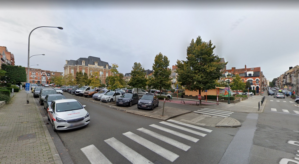 Uccle Place Jean Vander Elst - Capture Google Street View