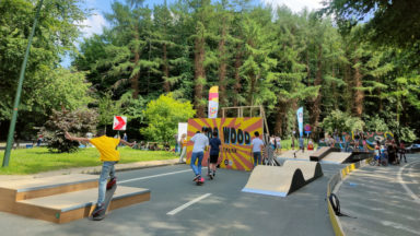 Bois de la Cambre : un skate park temporaire installé pour tout l’été
