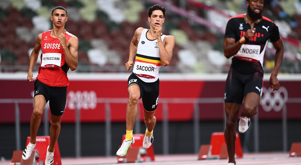 Jonathan Sacoor 400 m - Jeux Olympiques Tokyo 2020 - Belga Jasper Jacobs