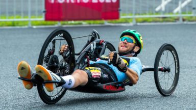 Paracyclisme : Maxime Hordies médaille d’argent du contre-la-montre