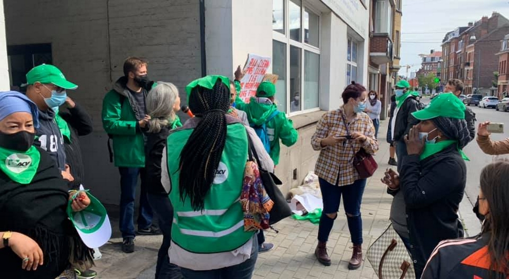 Mobilisation All Clean Anderlecht - CSC