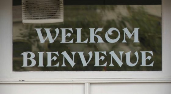Entrée café bilingue Jette Welkom Bienvenue - Capture BX1