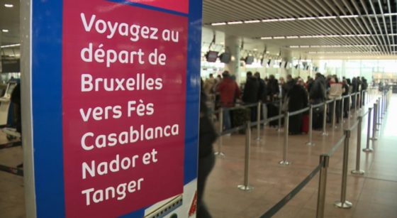 Départ Maroc Brussels Airport - Capture BX1