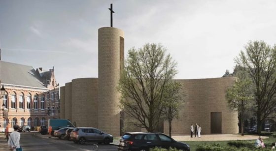 Projet nouvelle église Place Van Meyel Etterbeek - BX1