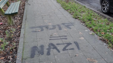 Des tags antisémites découverts sur l’avenue Château de Walzin à Uccle