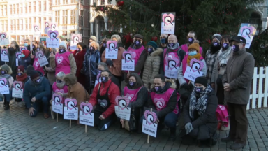 Les Restos du Coeur en Belgique se rassemblent sur la Grand Place pour leur 36ème anniversaire