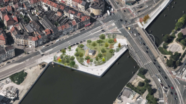 Une esplanade et une piste cyclable sous le pont De Trooz : l’enquête publique est lancée