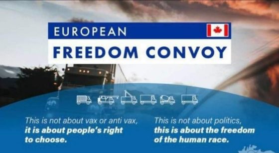 Convoi de la Liberté Couverture Europe
