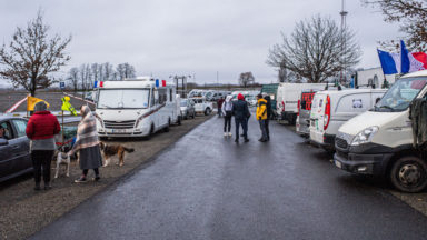 “Convois de la liberté” : la police contrôle les accès à Bruxelles, peu de véhicules bloqués
