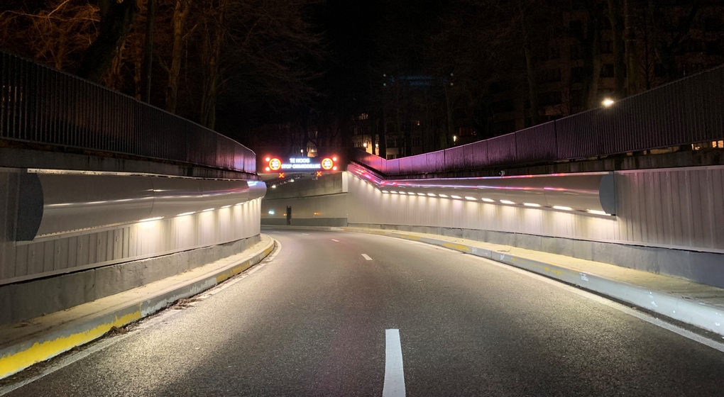 Entrée Tunnel Léopold II Annie Cordy Rénové - Photo CIRCUL 2020